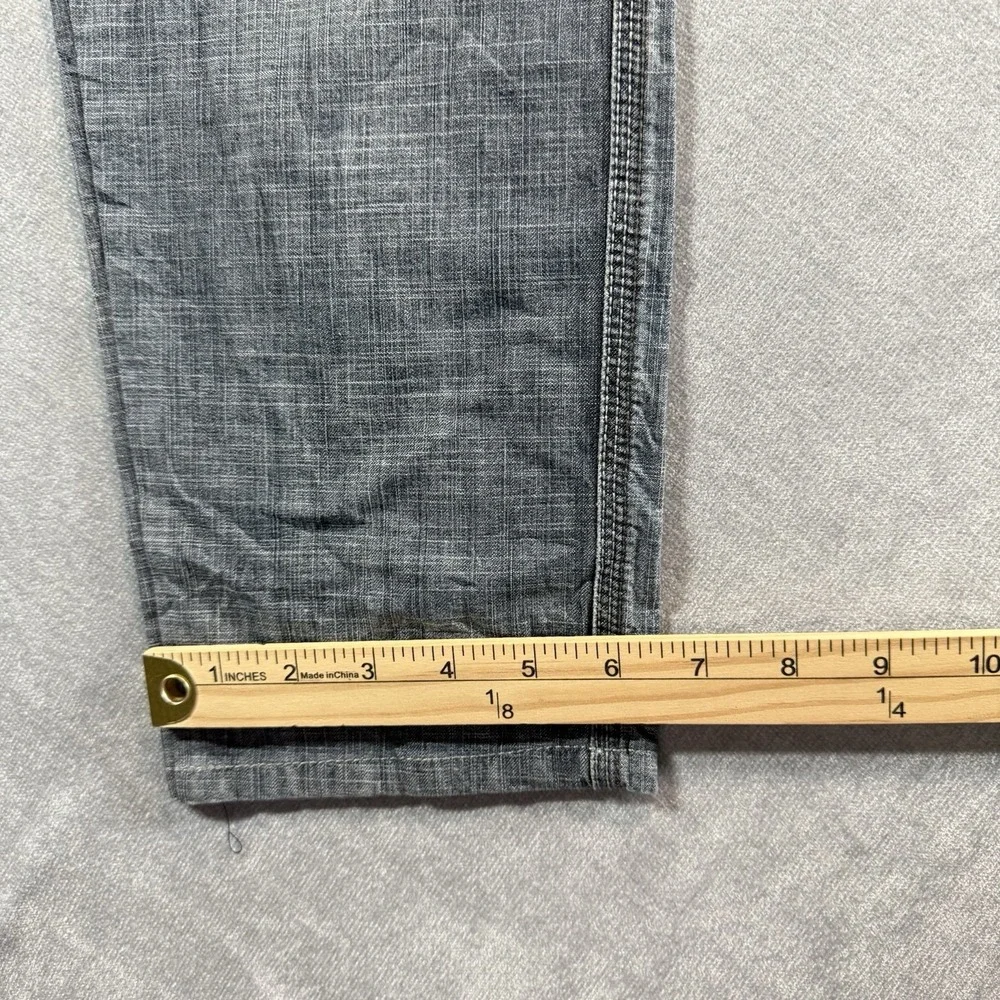 Diesel‎ Jeans Men 31x30 Gray Blue Bumix Tapered Leg Lightweight Button Fly Italy